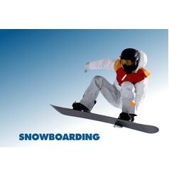 Snowboard Boy Silhouette 3d