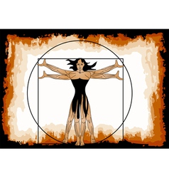 Vitruvian Woman