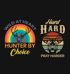 Hunting Outdoor T-shirt Design Hunting Tee