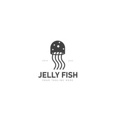 Jellyfish Logo Design Icon