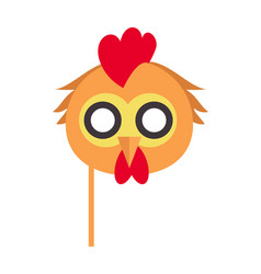 Cock Bird Carnival Mask Rooster Chicken Hen Fowl