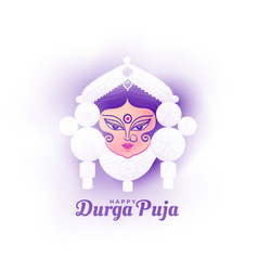 Indian Festival Durga Pooja Event Card