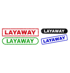 Layaway Rectangle Seals With Unclean Surface