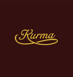 Kurma Logotext