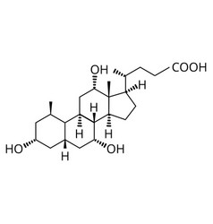 Cholic Acid Bile Acid The Chemical Molecular