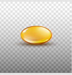 Fish Oil Or Fat Soluble Vitamin Capsule 3d