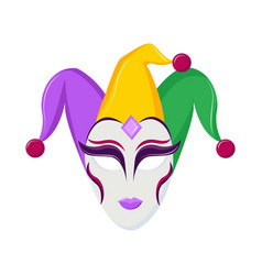 Mardi Gras Harlequin Mask