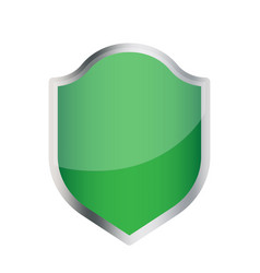 Green Shield Icon Eps