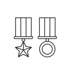 Medal Of Military Valor Line Icon