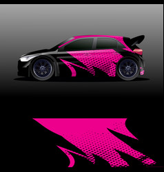 Rally Car Decal Graphic Wrap