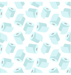 Toilet Paper Rolls Seamless Pattern