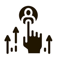 Human Resource Enhancement Icon Glyph