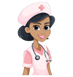 A Smiling Female Nurse