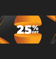 Sale Banner For Social Media Post With Orange And