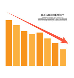 Graph Of Fall And Collapse Of Economic Indicators