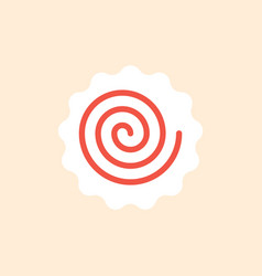 Narutomaki Or Kamaboko Surimi Icon