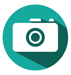 Photo Camera On A White Background