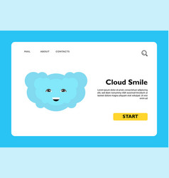 Cloud Smile Icon