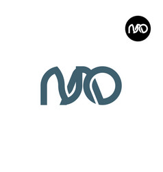 Letter Nao Monogram Logo Design