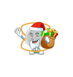 Santa N95 Mask Cartoon Character Design