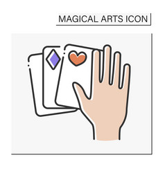 Magic Trick Color Icon