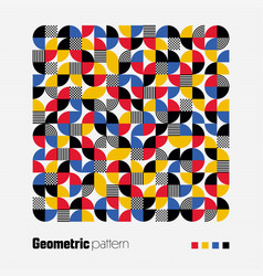 Geometric Trendy Pattern Bauhaus Style Modern