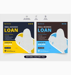 Bank Loan Service Promotional Template