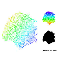 Spectrum Dot Map Thassos Island