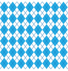 Blue And White Seamless Argyle Pattern