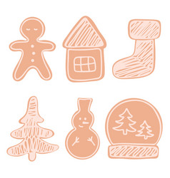 Winter Accessories Christmas Gingerbread Cookies