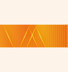 Abstract Orange Metallic Carbon Neutral Overlap