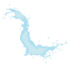 Color Splash Water Or Oil Splash Icon