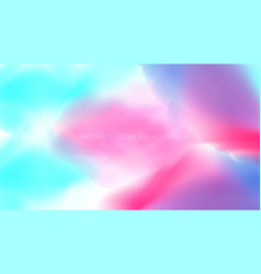 Colorful fog or smoke isolated on transparent Vector Image