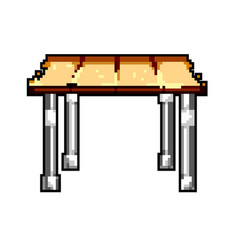 Furniture Folding Table Game Pixel Art