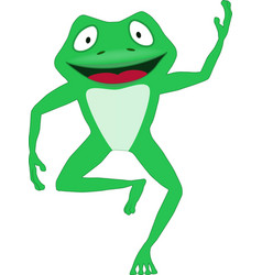 Cartoon Of A Cute Frog