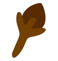 Clove Spice Flat Style Icon