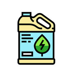 Biofuel Production Biomass Color Icon