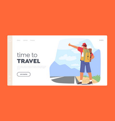 Time To Travel New Experience Landing Page