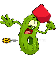 Pickle Cartoon Character