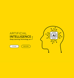 Artificial Intelligence Ai Landing Page Design