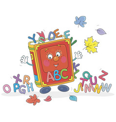 Cartoon Abc Book With Letters