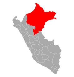 Map Loreto In Peru