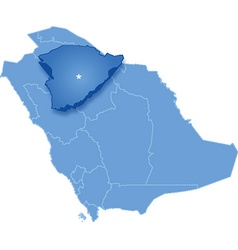 Map Of Saudi Arabia The Region Hail