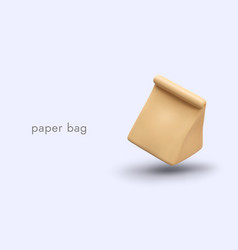 Paper Realistic Bag Disposable Packaging From