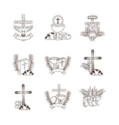 Bundle First Communion Set Icons