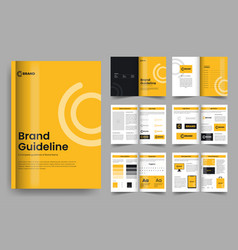 Brand Guideline Template And Manual