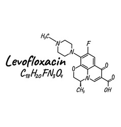 Levofloxacin Antibiotic Chemical Formula