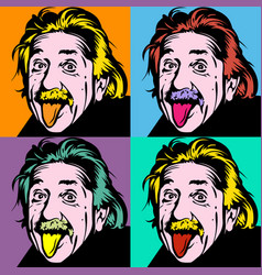 Portrait Albert Einstein Physicist Chemist