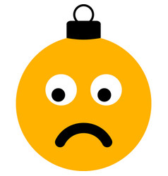 Sad Christmas Emotion Ball