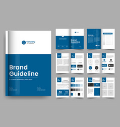 Brand Guideline Template Design And Manual